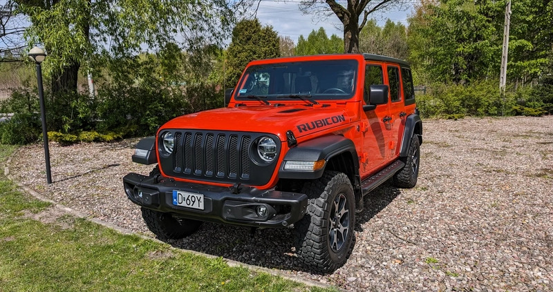 warszawa Jeep Wrangler cena 189000 przebieg: 75000, rok produkcji 2019 z Warszawa